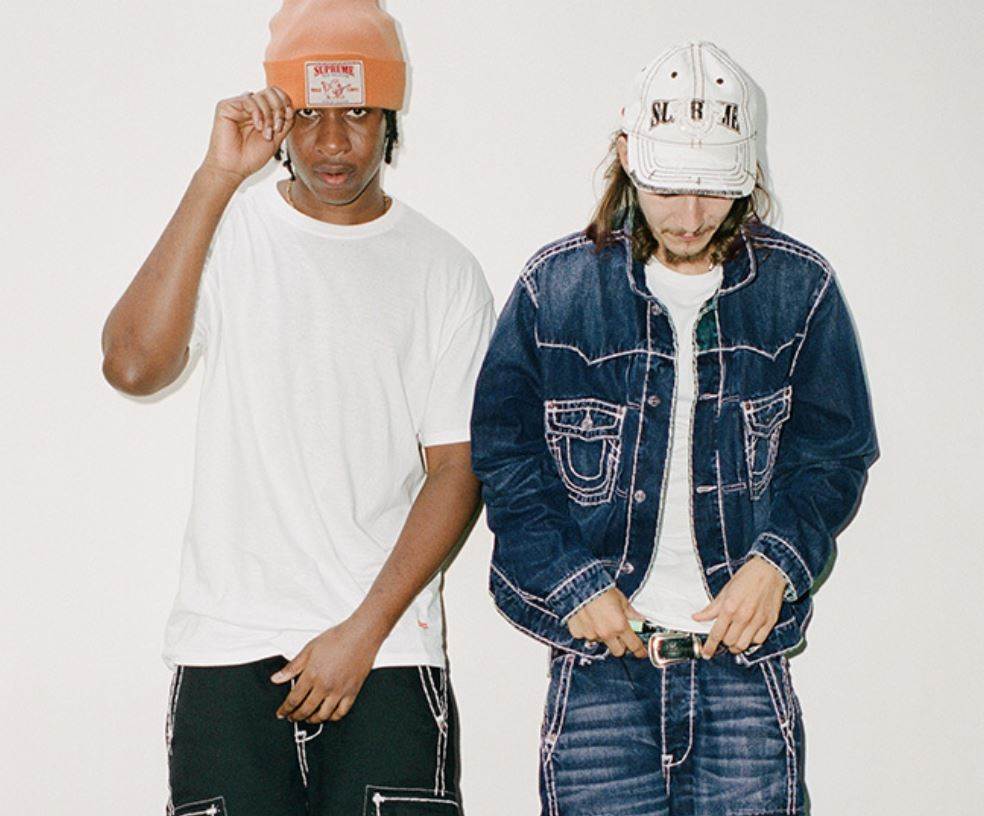 Denim-heavy collection for Supreme and True Religion