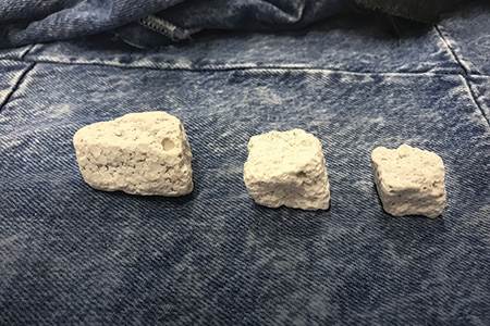 Alternatives to pumice for stonewashing processes are emerging, with innovators ...