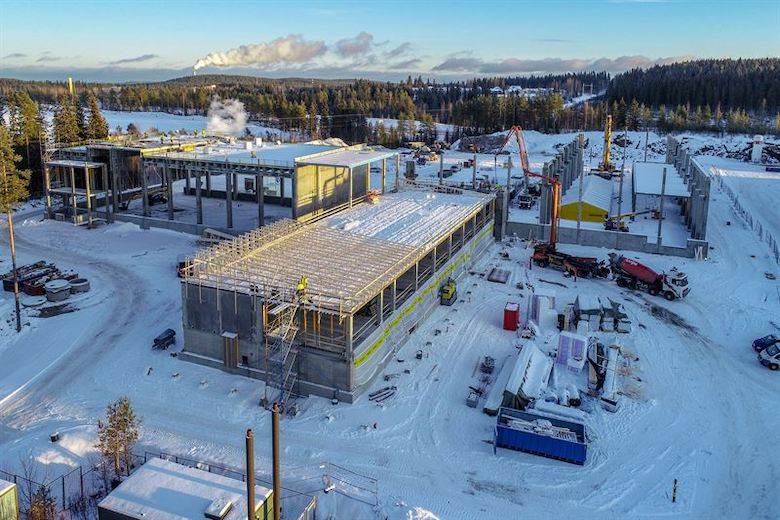 Spinnova-Suzano factory takes shape