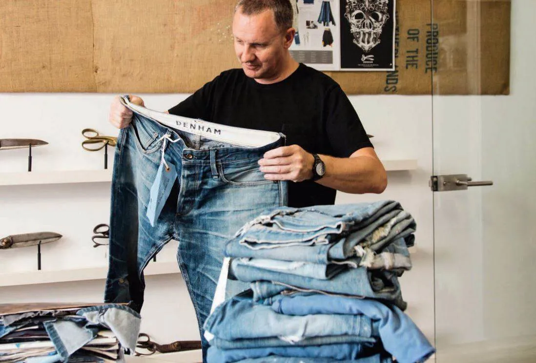 Denham creates selvedge line from its own post-consumer denim