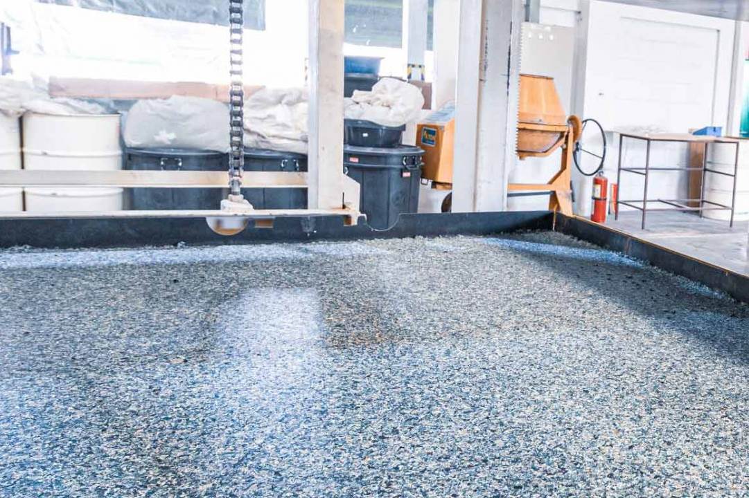 Denim upcycled into home goods