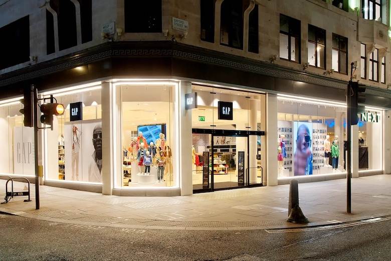 A ‘reinvented’ Gap re-enters the British high street