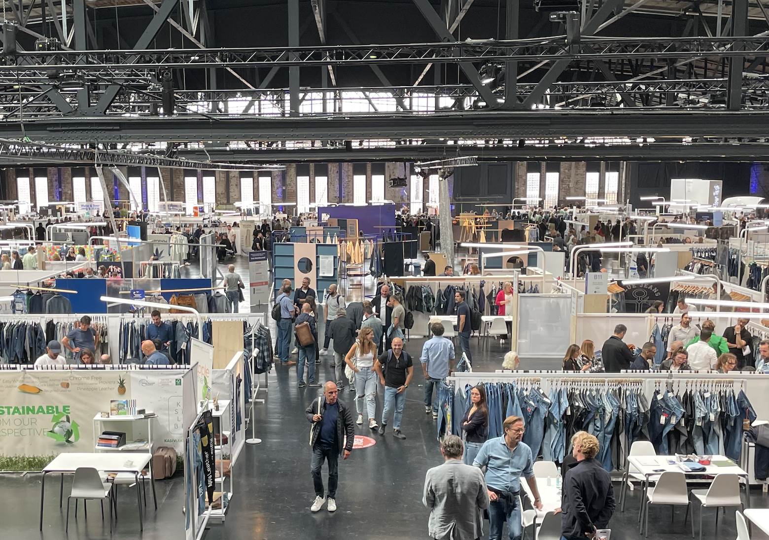 Positive mood at PV Denim Berlin