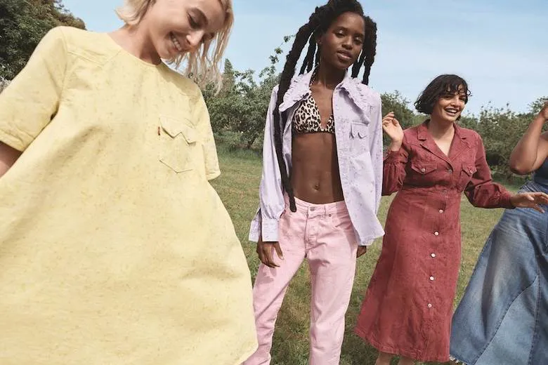 Ganni builds on Levi’s natural dye experience