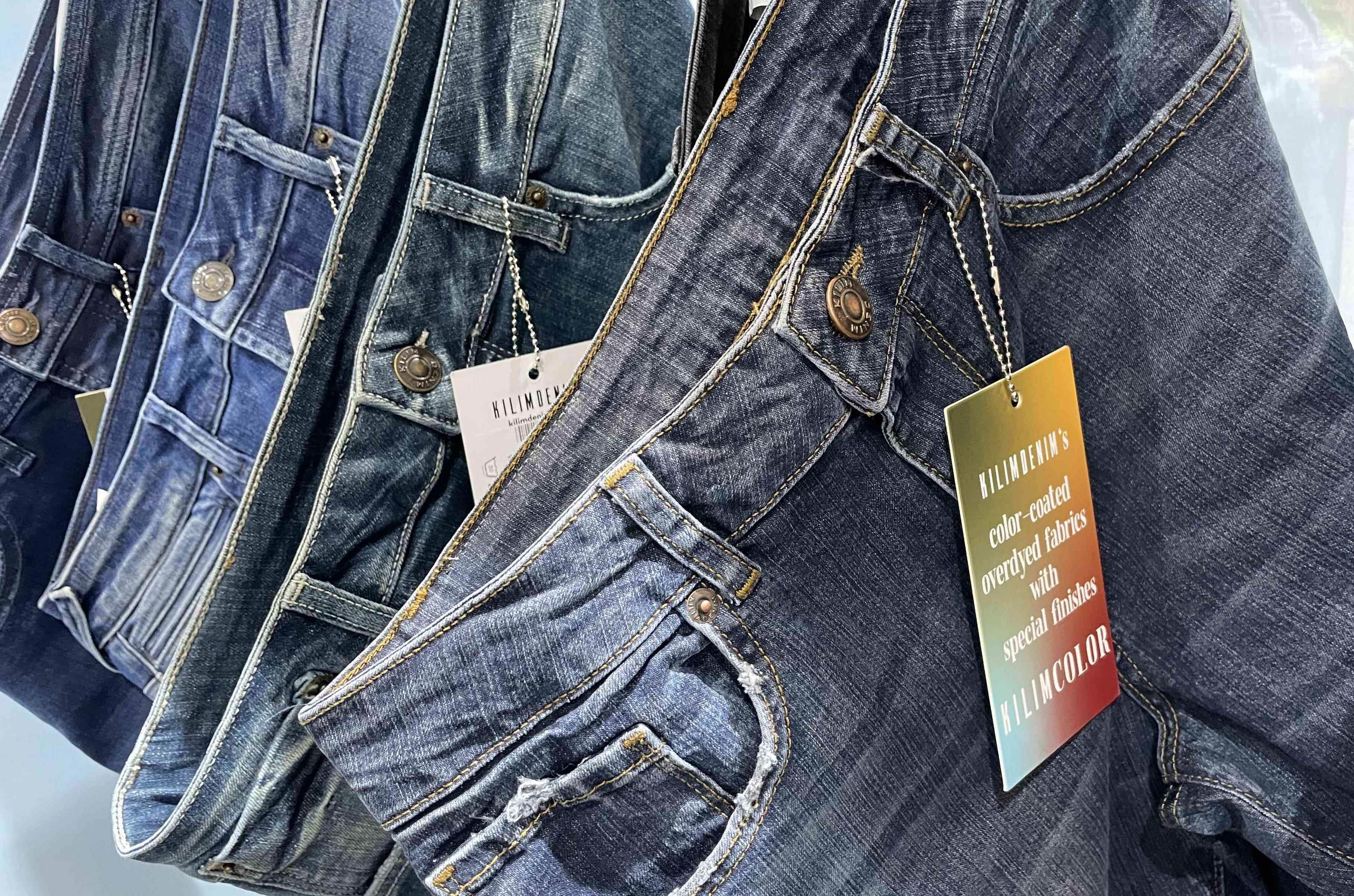 Kilim Denim’s 'rainbow' fading