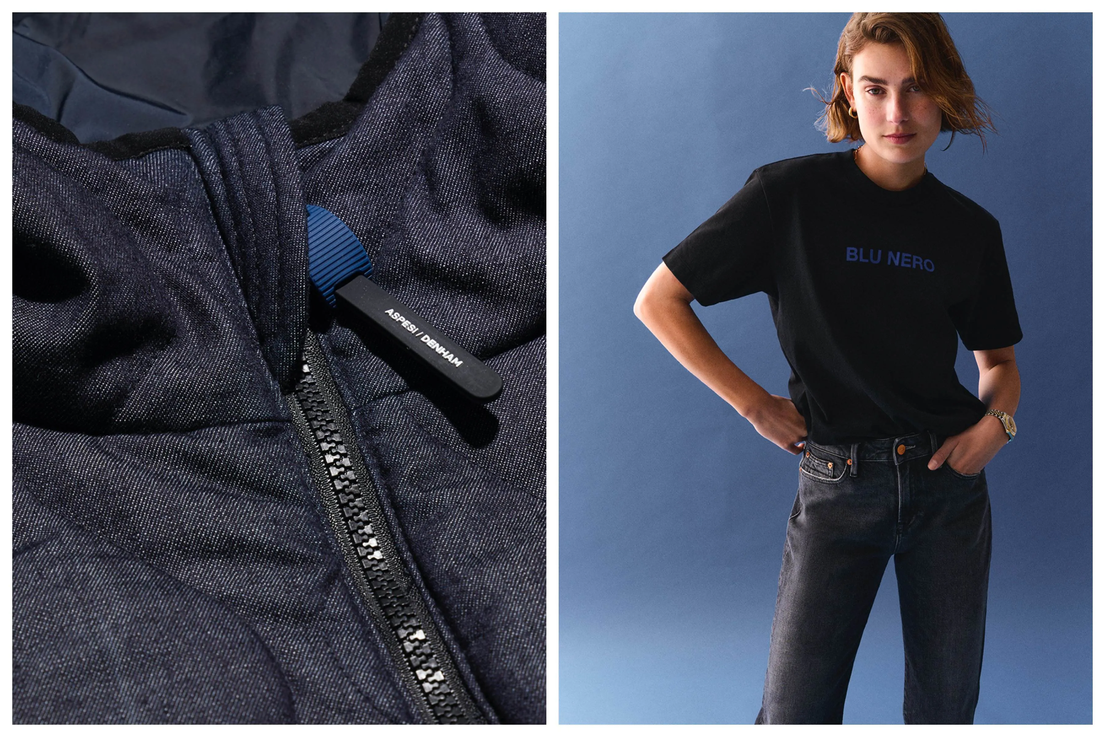 Denham and Aspesi unveil Blu Nero collab
