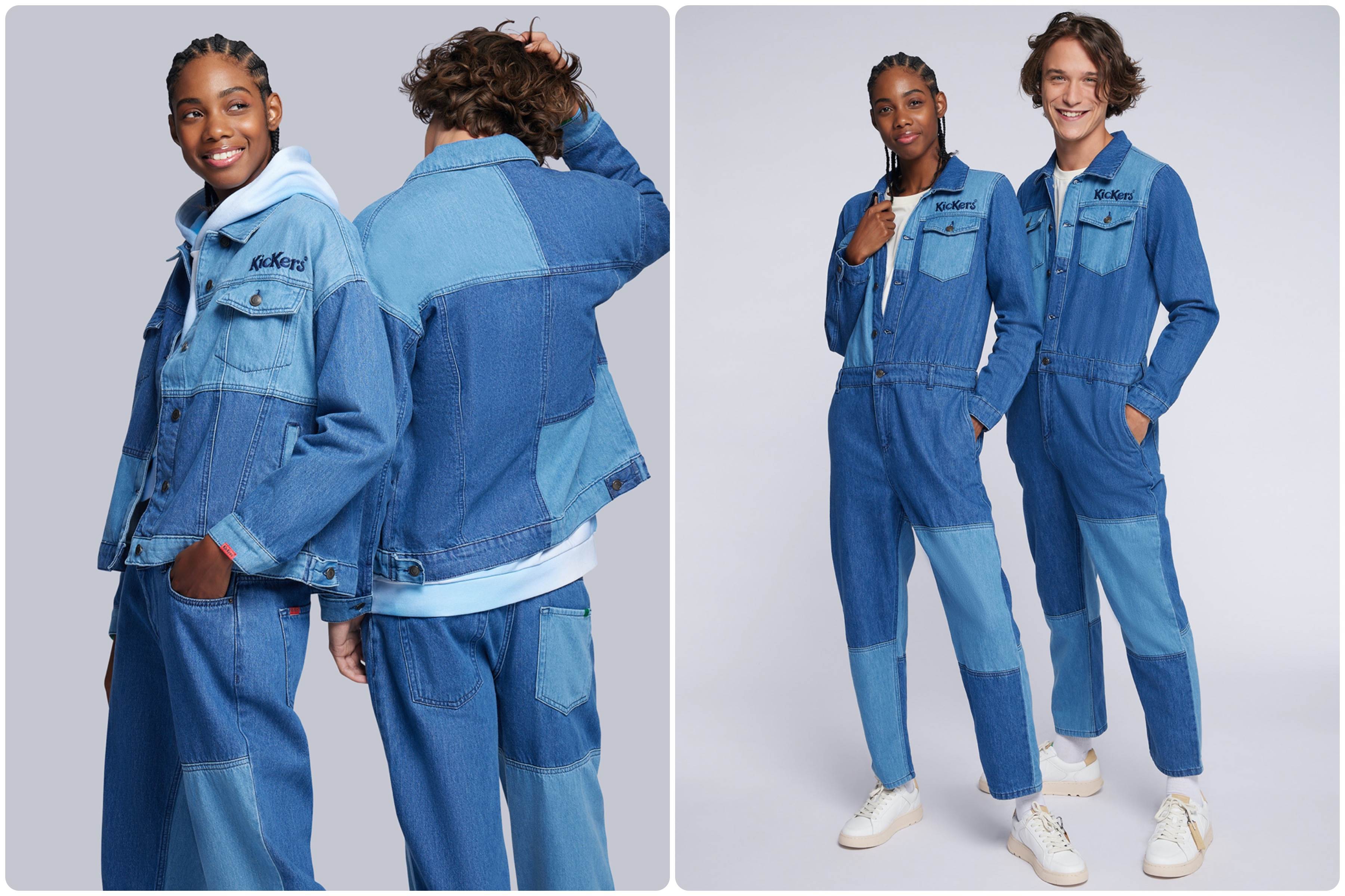 Kickers steps into genderless denim