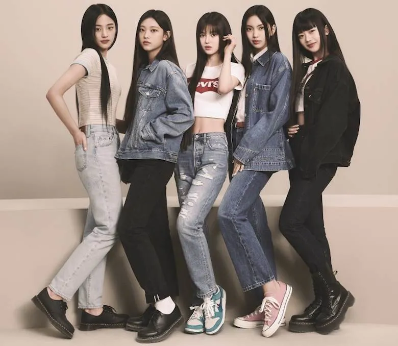 Levi’s signs NewJeans for 150-year festivities