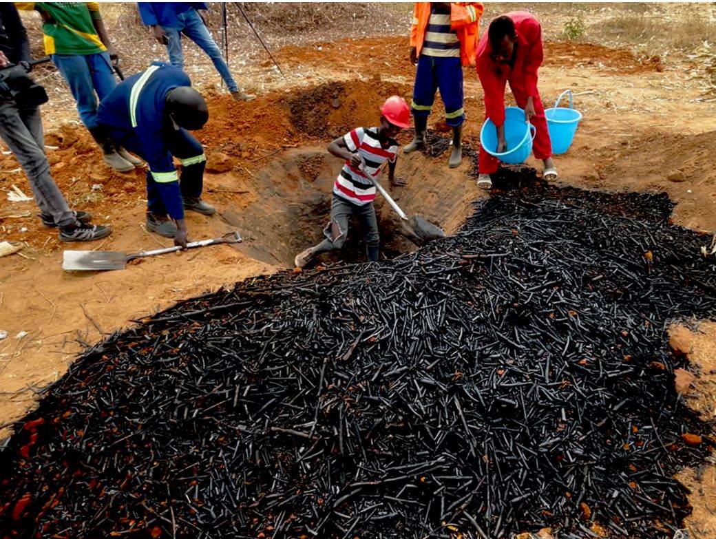 Cotton stalks improving soil health across Asia and Africa