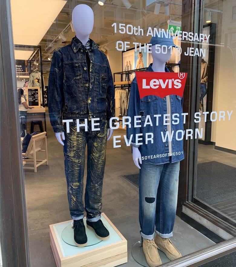 Levi’s tailor creates ‘gold’ 501s to mark 150 years