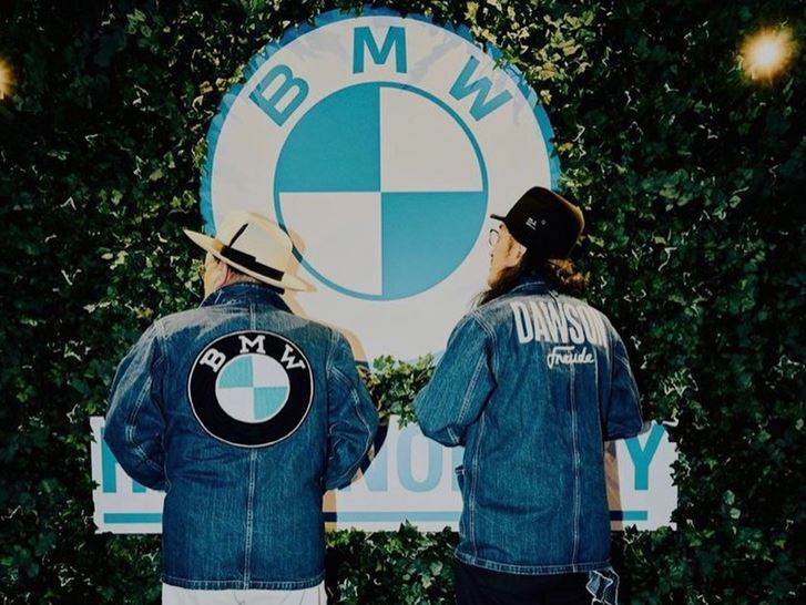 BMW drives Dawson Denim collab