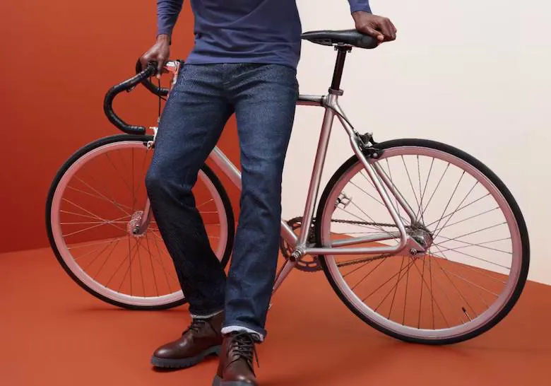 Silver lining for new Mack Weldon jeans
