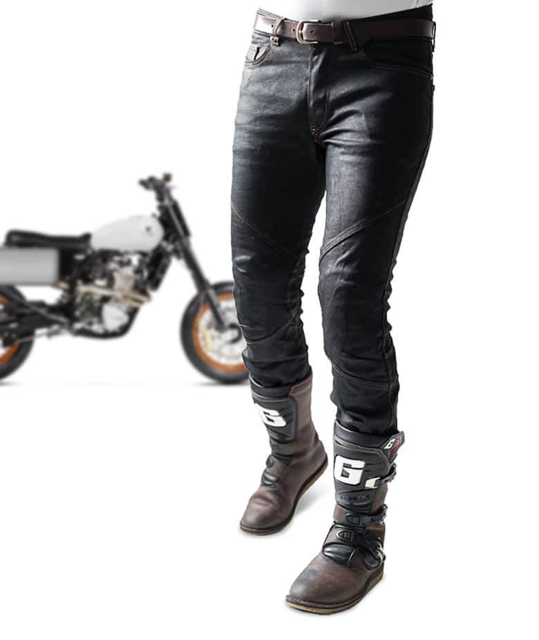 Ride'ster V high-protection motorcycle jeans now in black