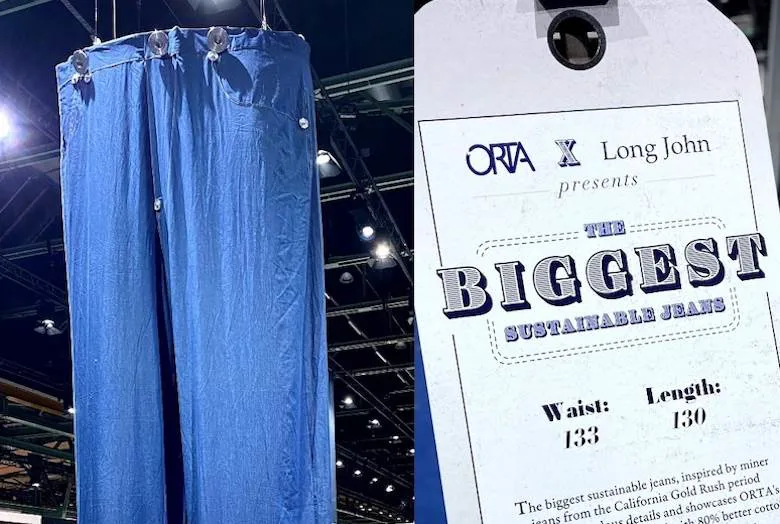 Orta and Wouter Munnichs pair up for ‘biggest sustainable jeans’