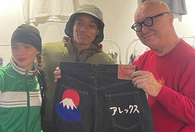 Hidehiko Yamane turns painter for London visit - insidedenim