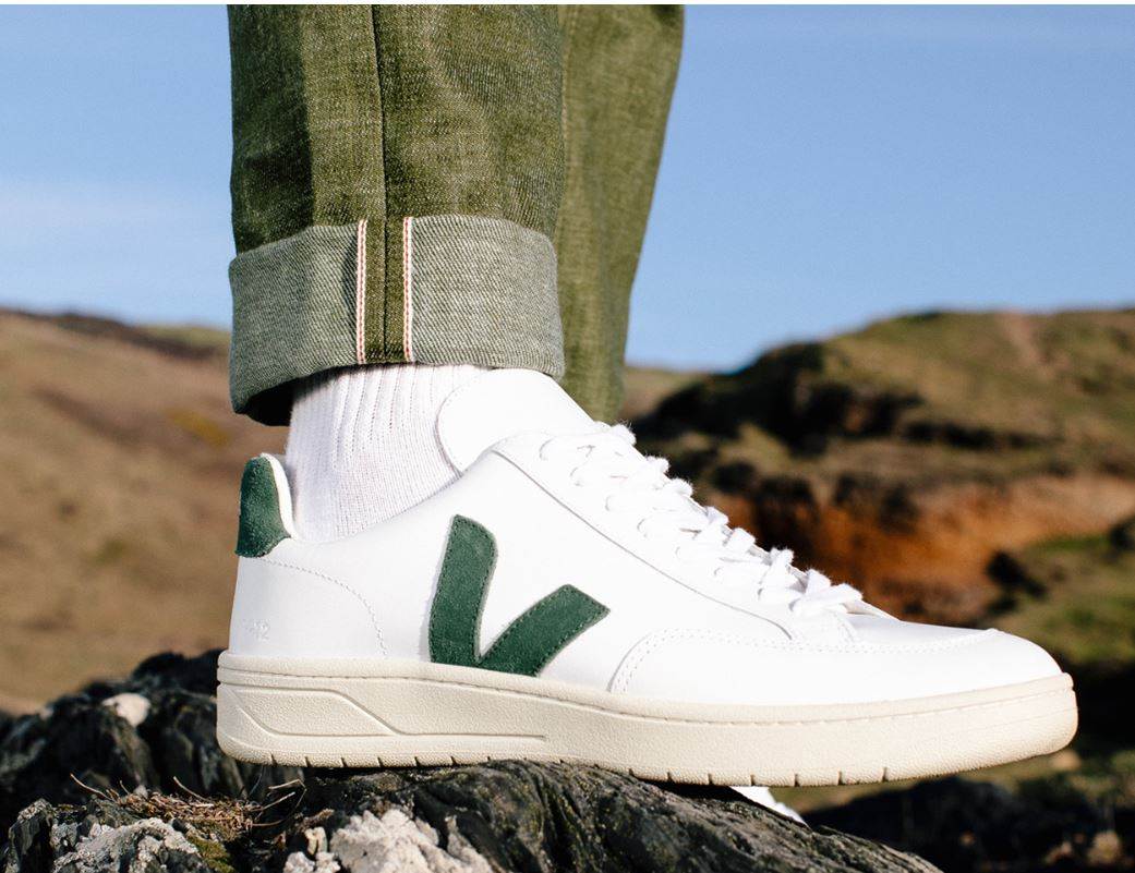 Beautiful fades expected from Hiut’s moss green selvedge