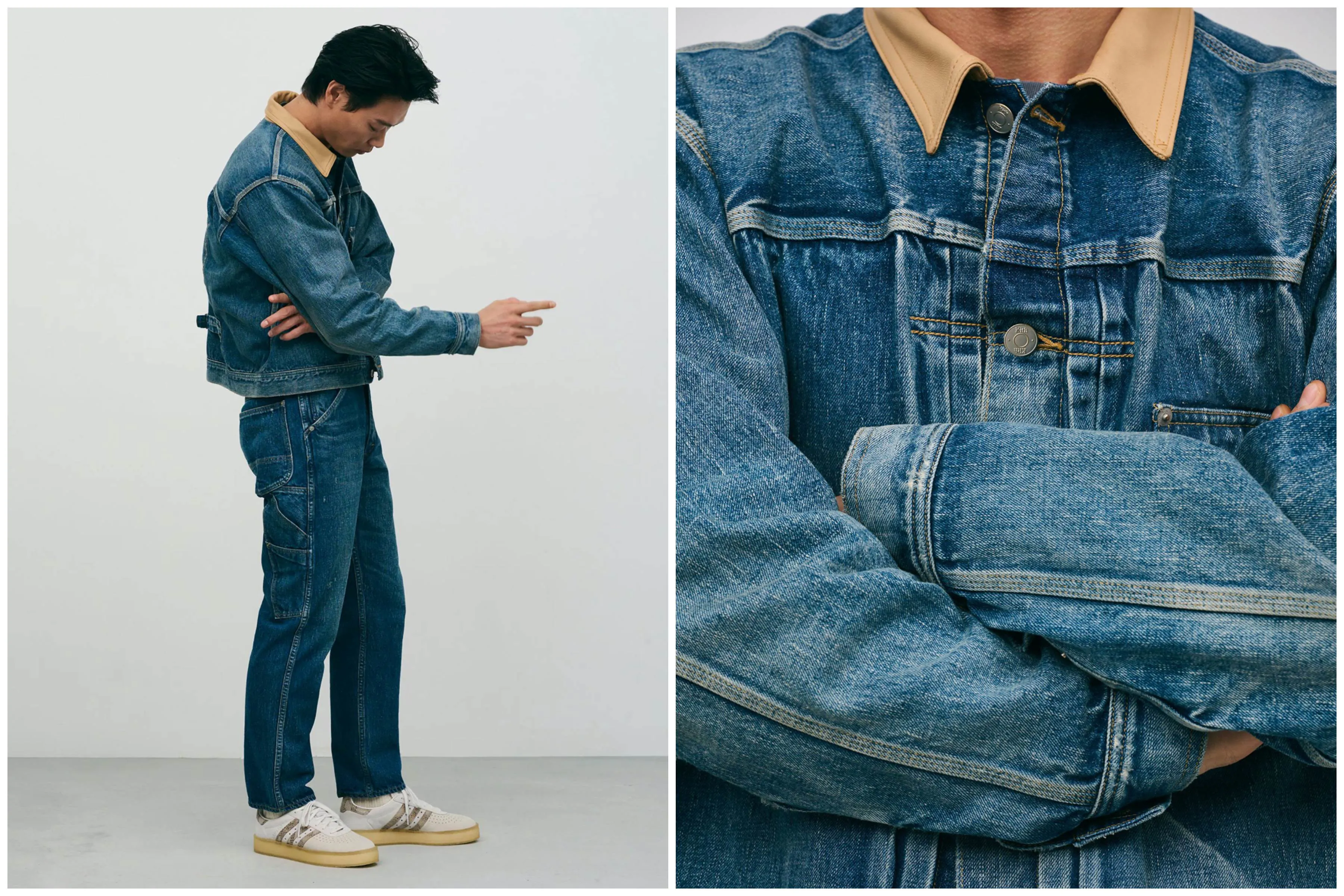 Workwear take for Japanese tie-up