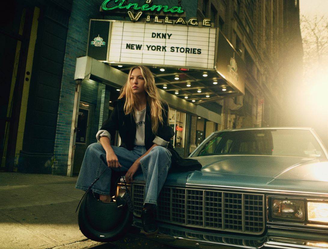 Lila Moss stars in denim-focused DKNY campaign