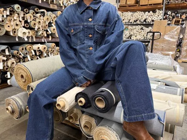 Hemp jeans on show