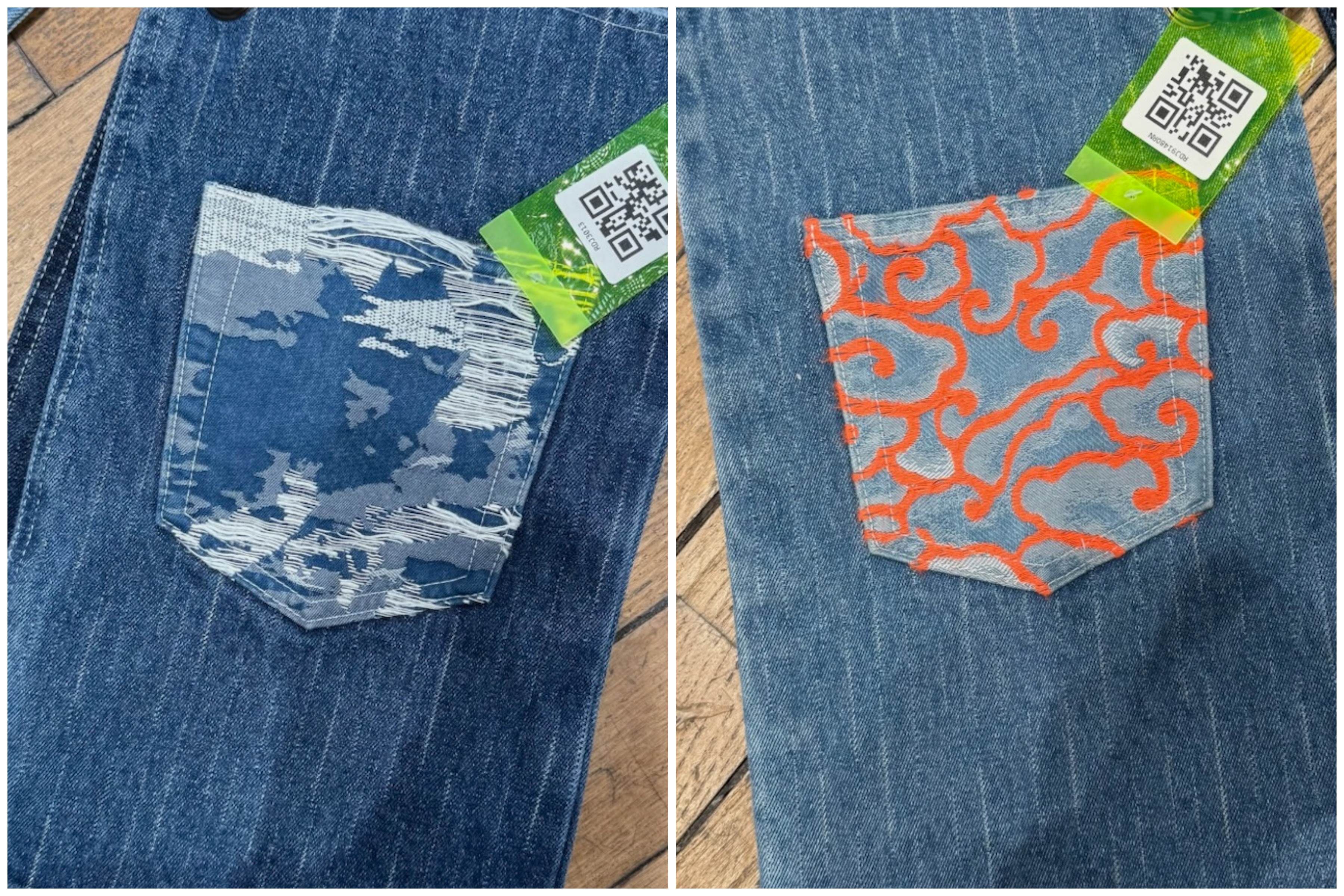 A new take on jacquard in denim