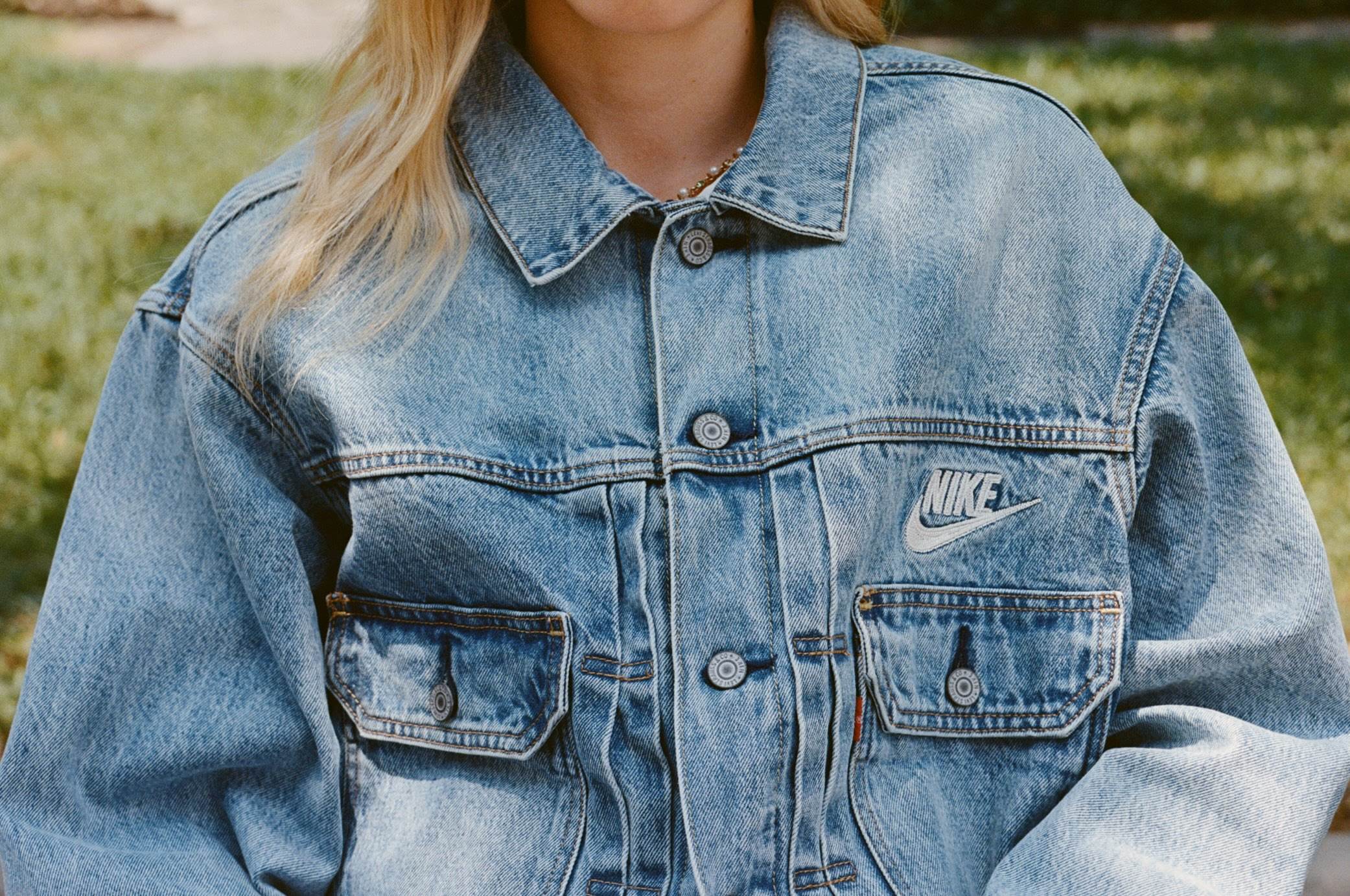 Denim and sneaker culture match
