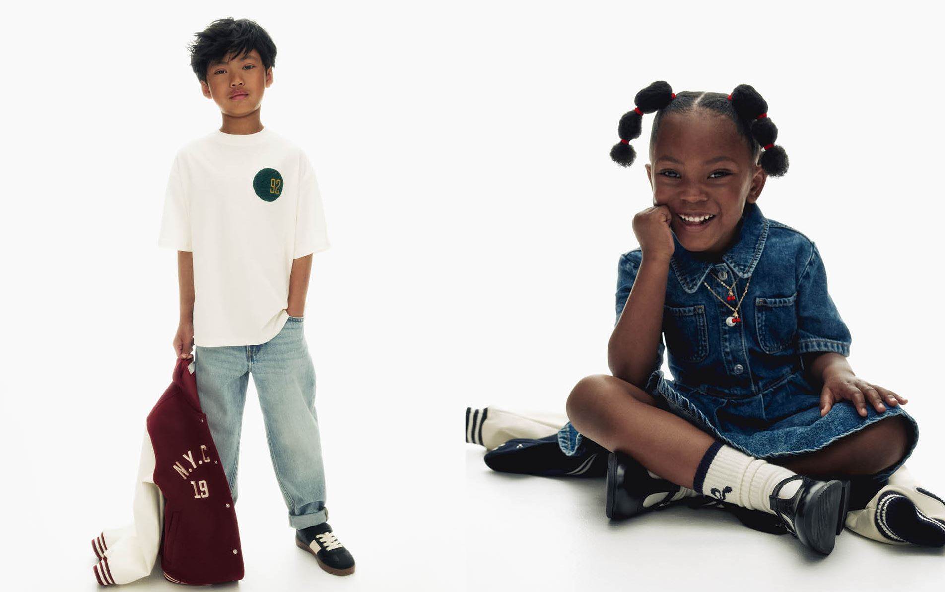 Soft denim informs H&M childrenswear
