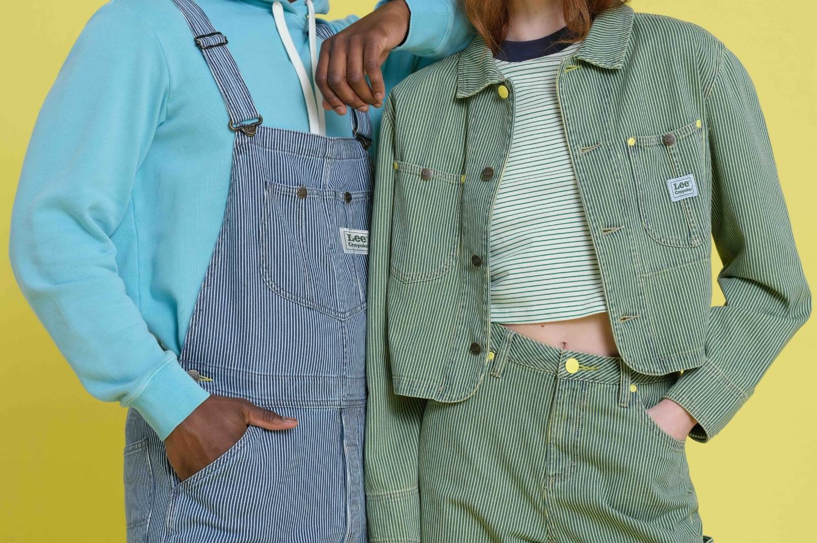Lee teams up with Crayola for colourful take on workwear