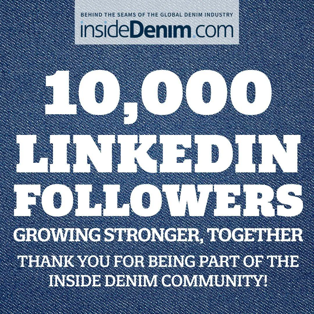 Inside Denim reaches 10,000 followers on LinkedIn