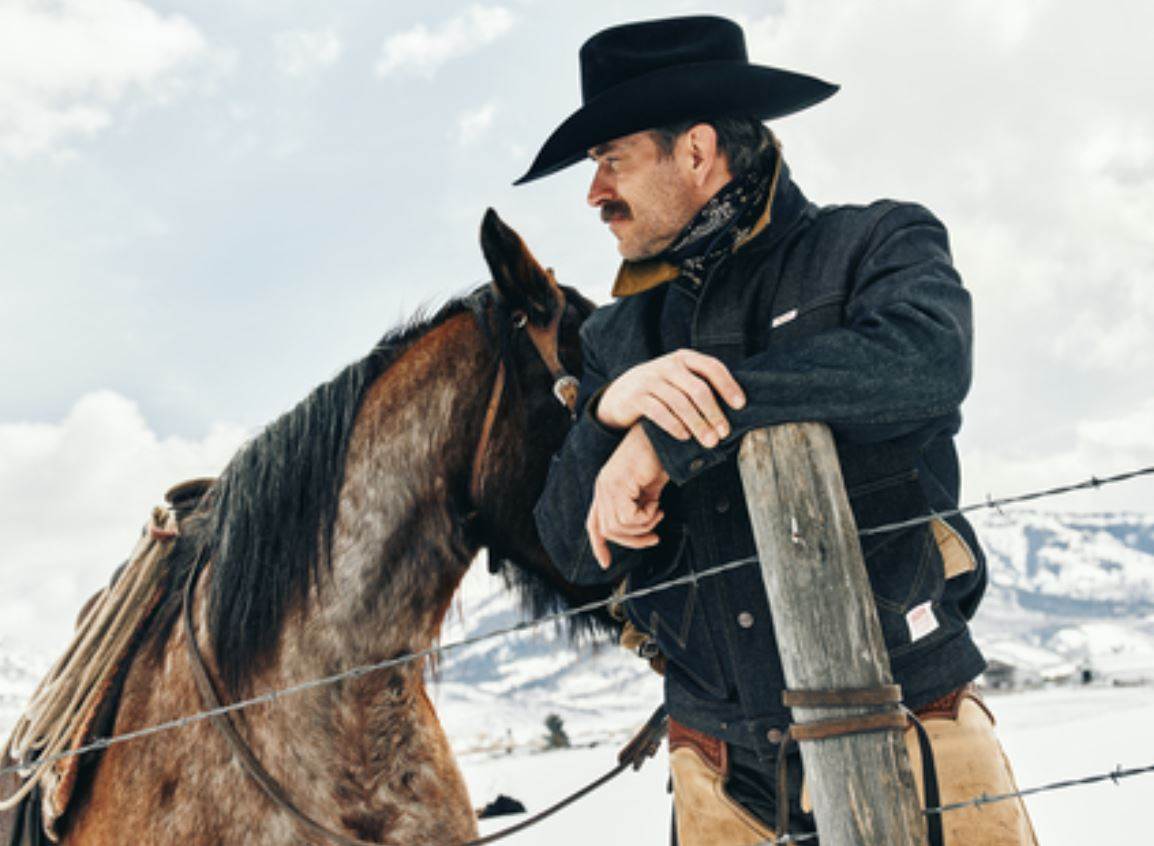 'American frontier' vibes from Wrangler and Filson
