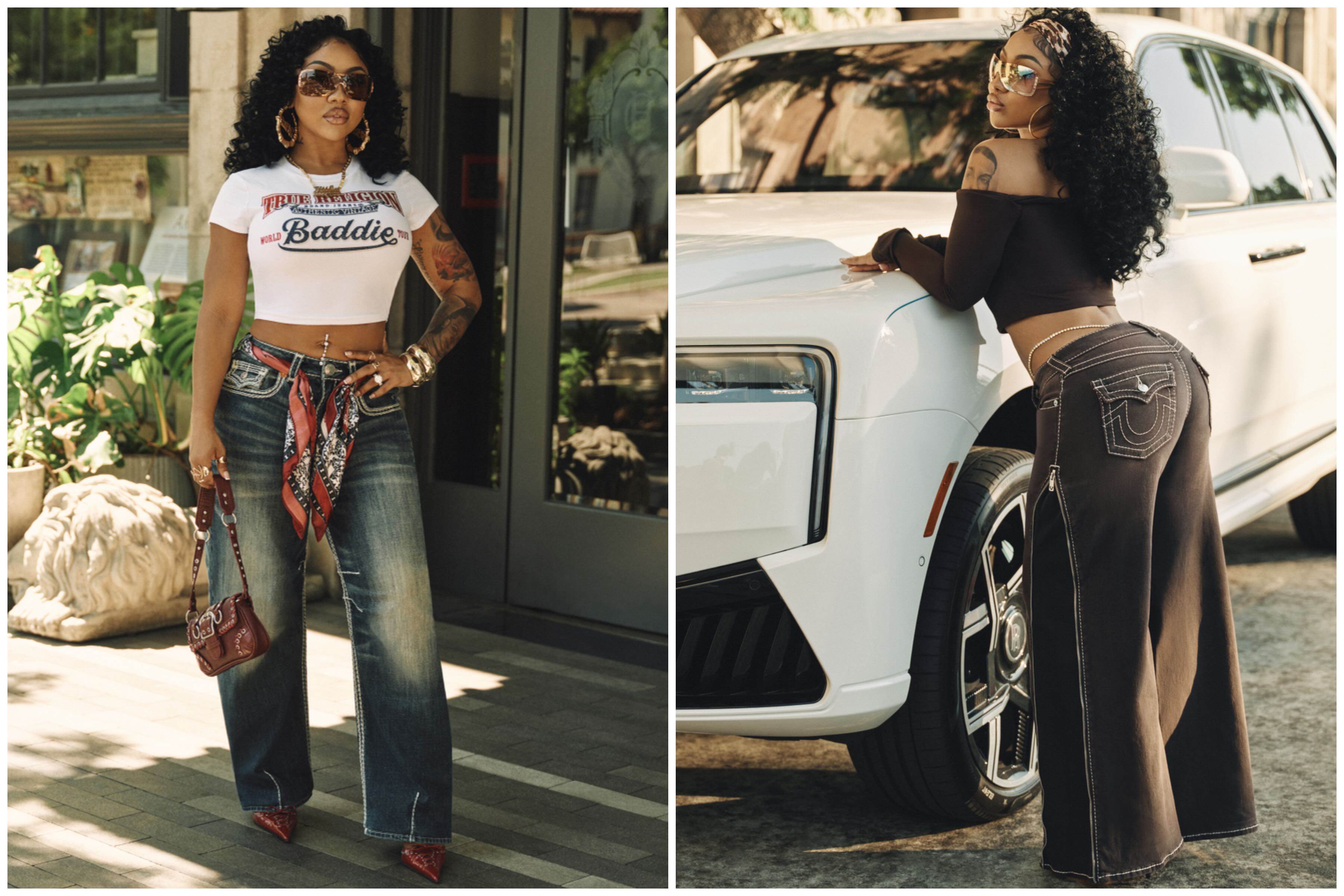 Influencer Ari Fletcher fronts True Religion’s ‘baddie’ campaign