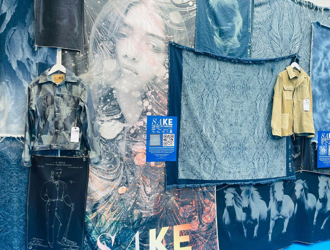 SAKE paints denim in a new light