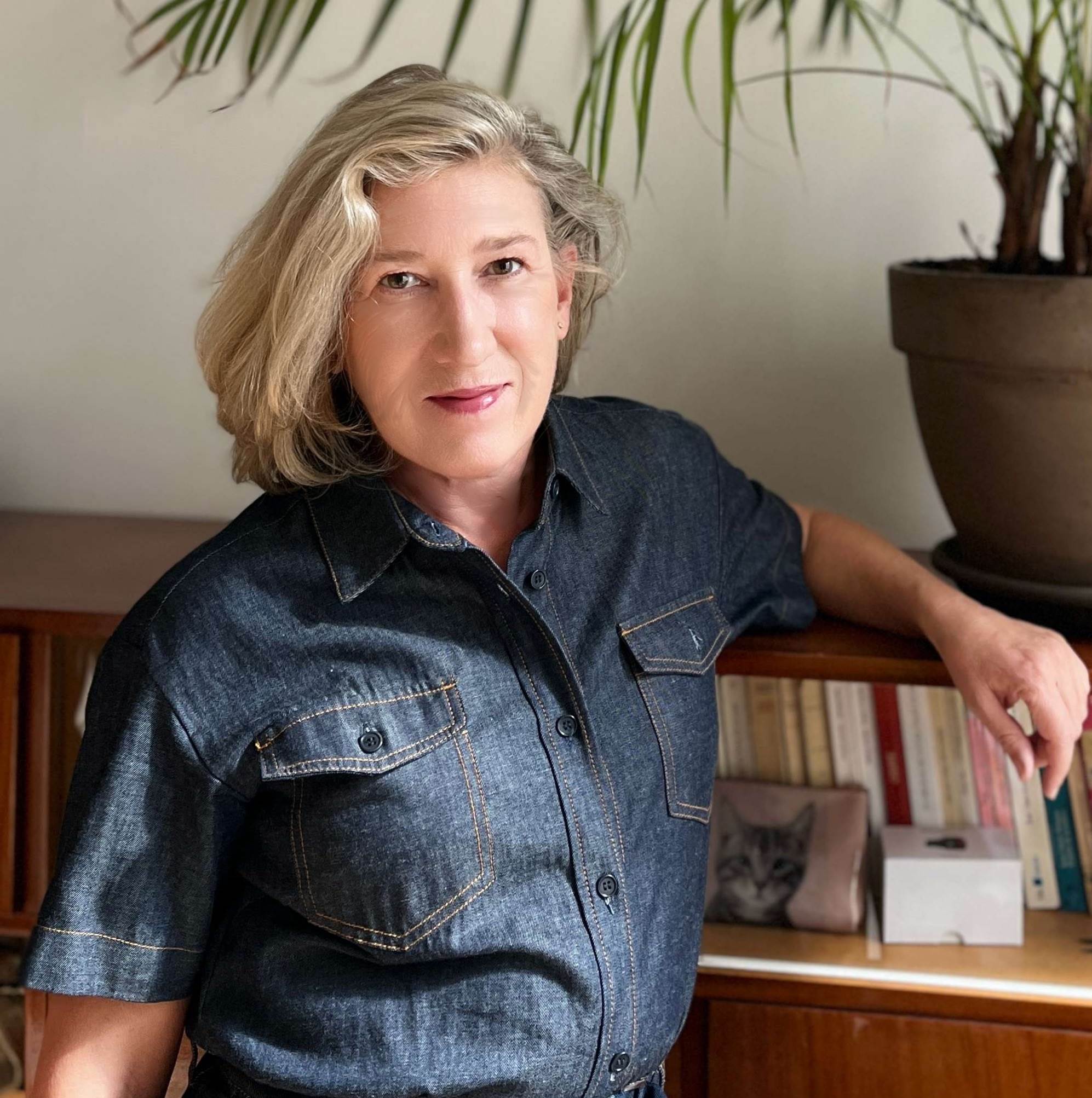 Jeansland podcasts hosts Sophie Bramel                                                                                                                                                                  