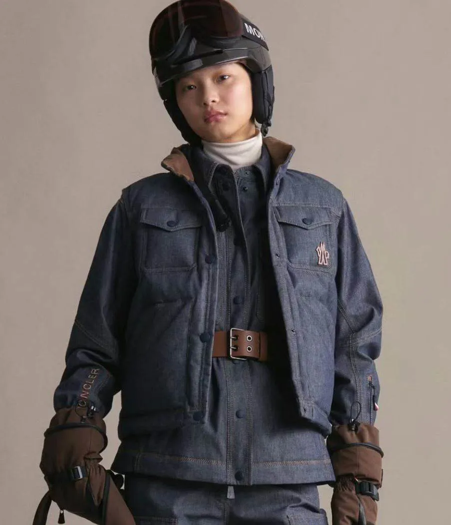 Moncler heads to Kojima for technical 'denim' fabric