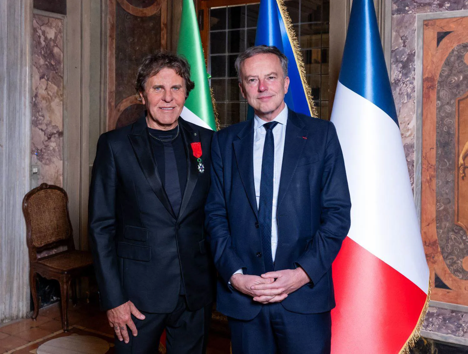 Rosso receives Légion d’honneur from France